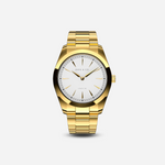 Gold and White Stainless Steel Watch from Duku & Co.