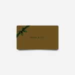 Duku & Co. Gold Gift Card